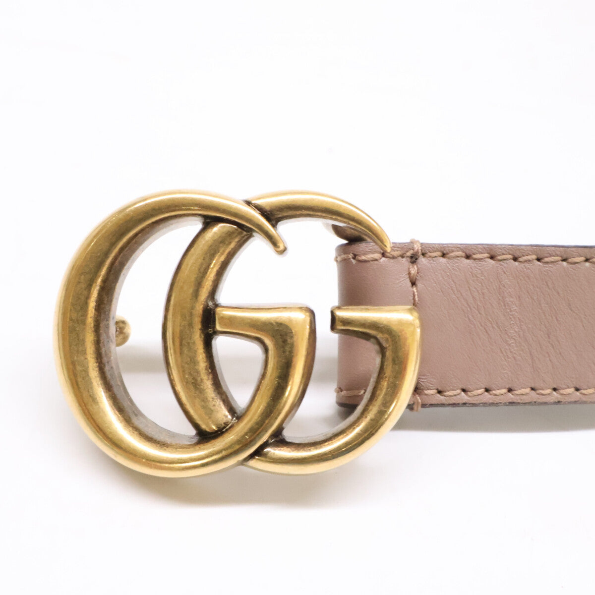 GUCCI グッチ 【美品】409417 AP00T ダブルG スリム ベルト