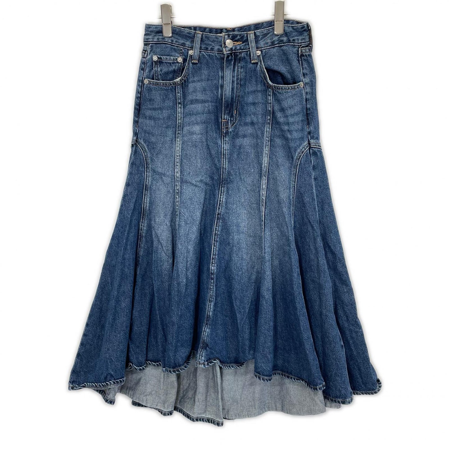 LEVI'S リーバイス 4528022329 ブルー FIT & FLARE デニムスカート スカート