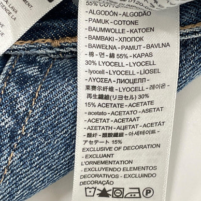 LEVI'S リーバイス 4528022329 ブルー FIT & FLARE デニムスカート スカート