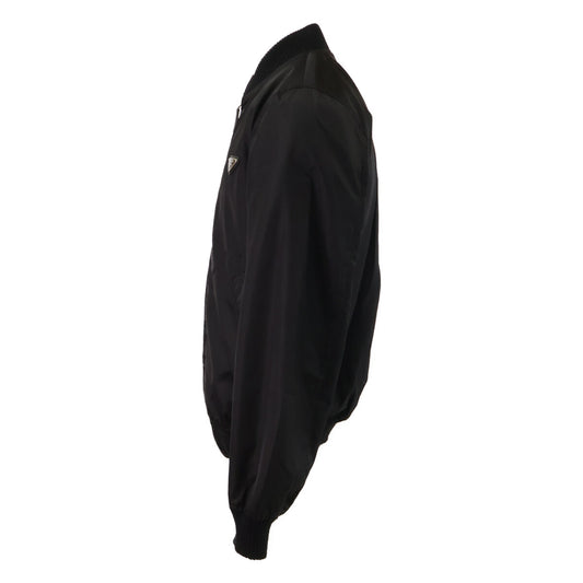 PRADA プラダ 【国内正規/24年製】SGH038 RWN0 1WQ8 Re-Nylon トライアングルロゴプレート ボンバージャケット ジャケット