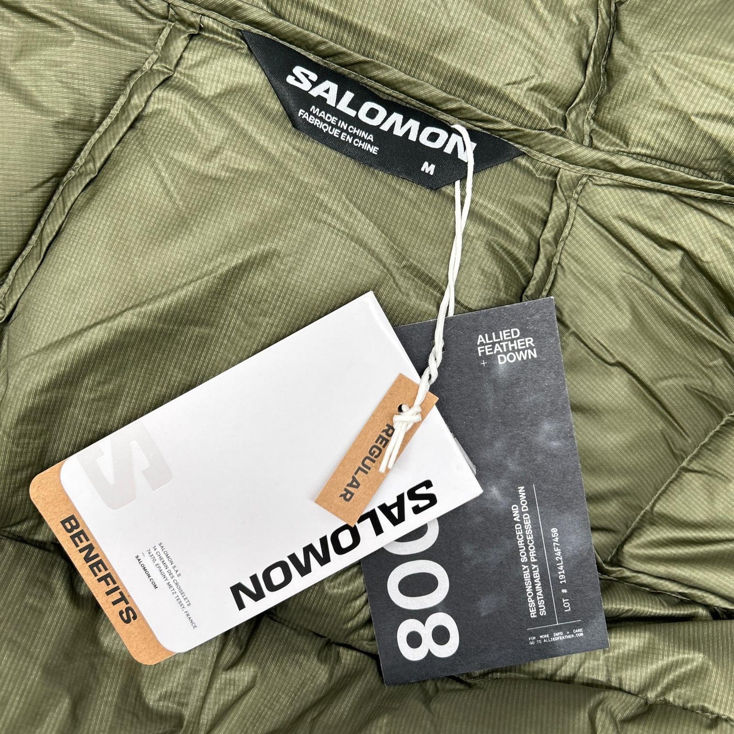 SALOMON Salomon LC2617700 GRAPELEAF ELIXIR ULTRA DOWN down jacket jacket