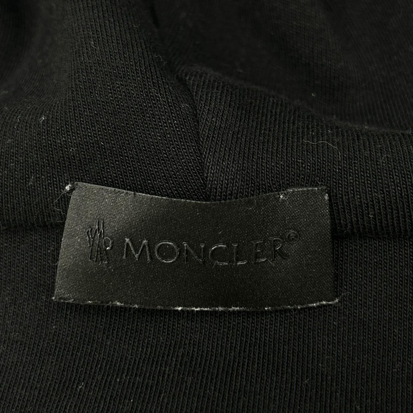 MONCLER モンクレール 23年 ブラック MAGLIA APERTA フーディ パーカー トップス