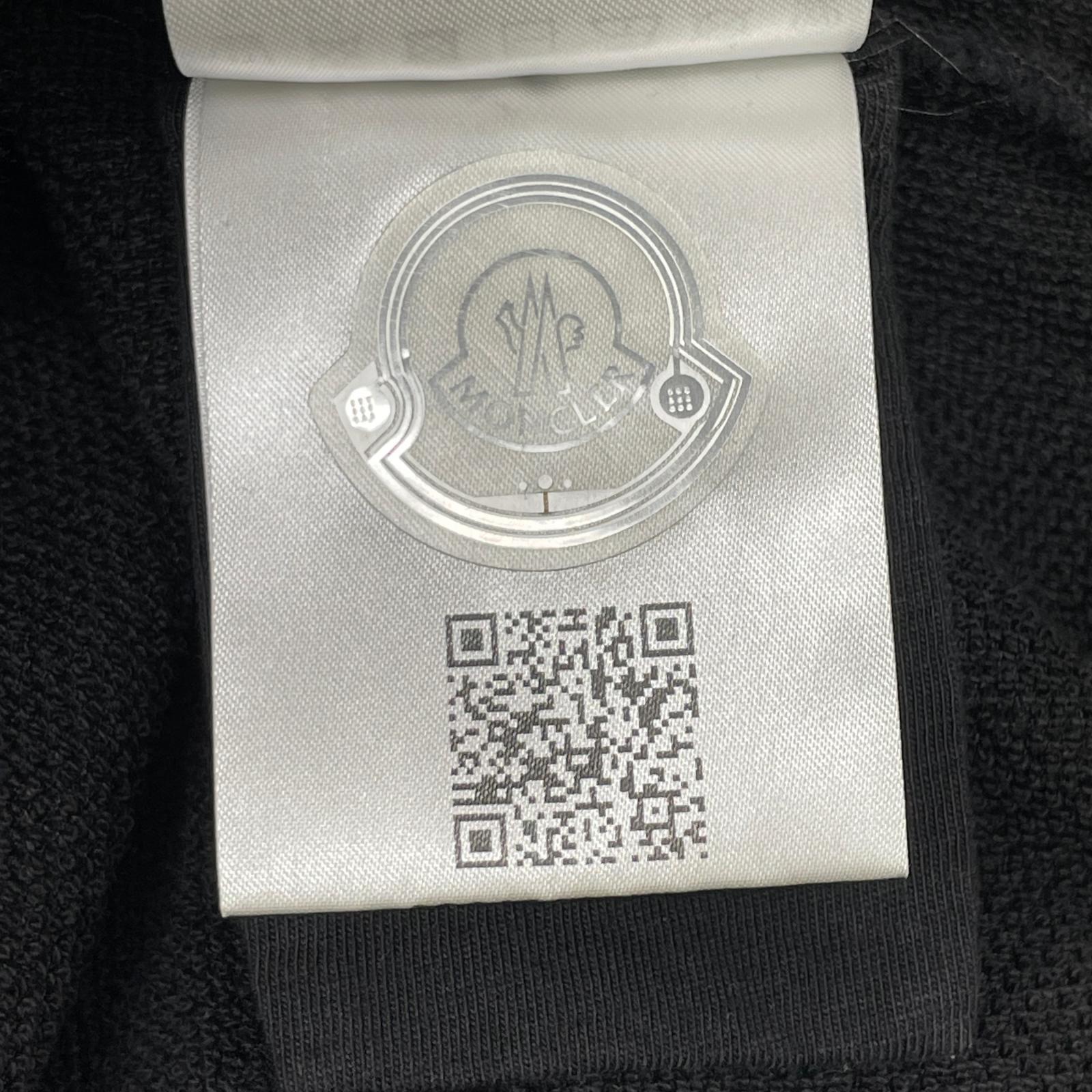 MONCLER モンクレール 22年 ブラック FELPA CON CAPPUCCIO パーカー トップス