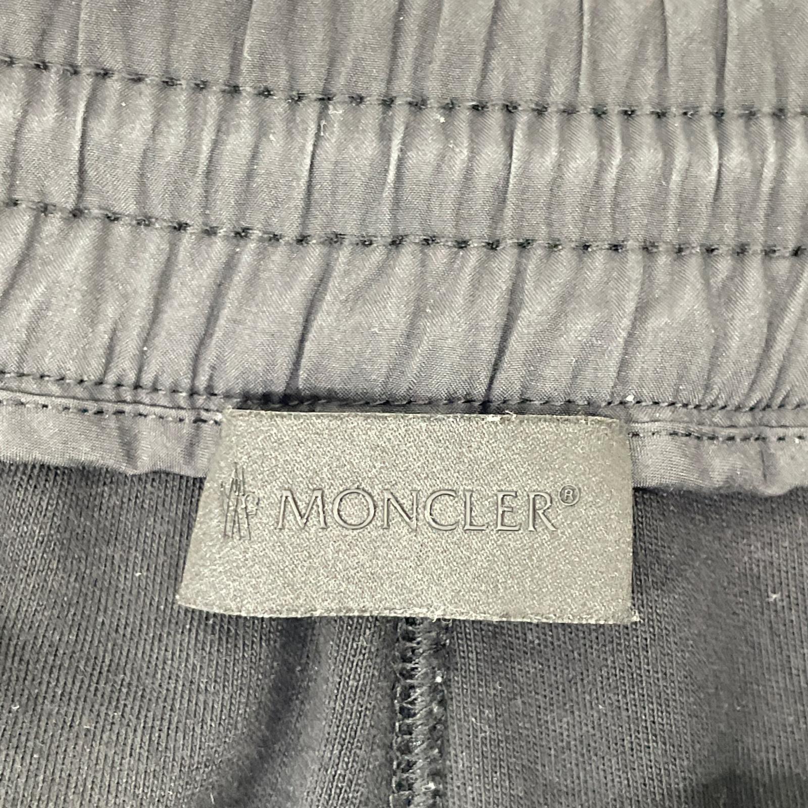 MONCLER モンクレール 23年 ブラック PANTALONE LUNGO パンツ ボトムス