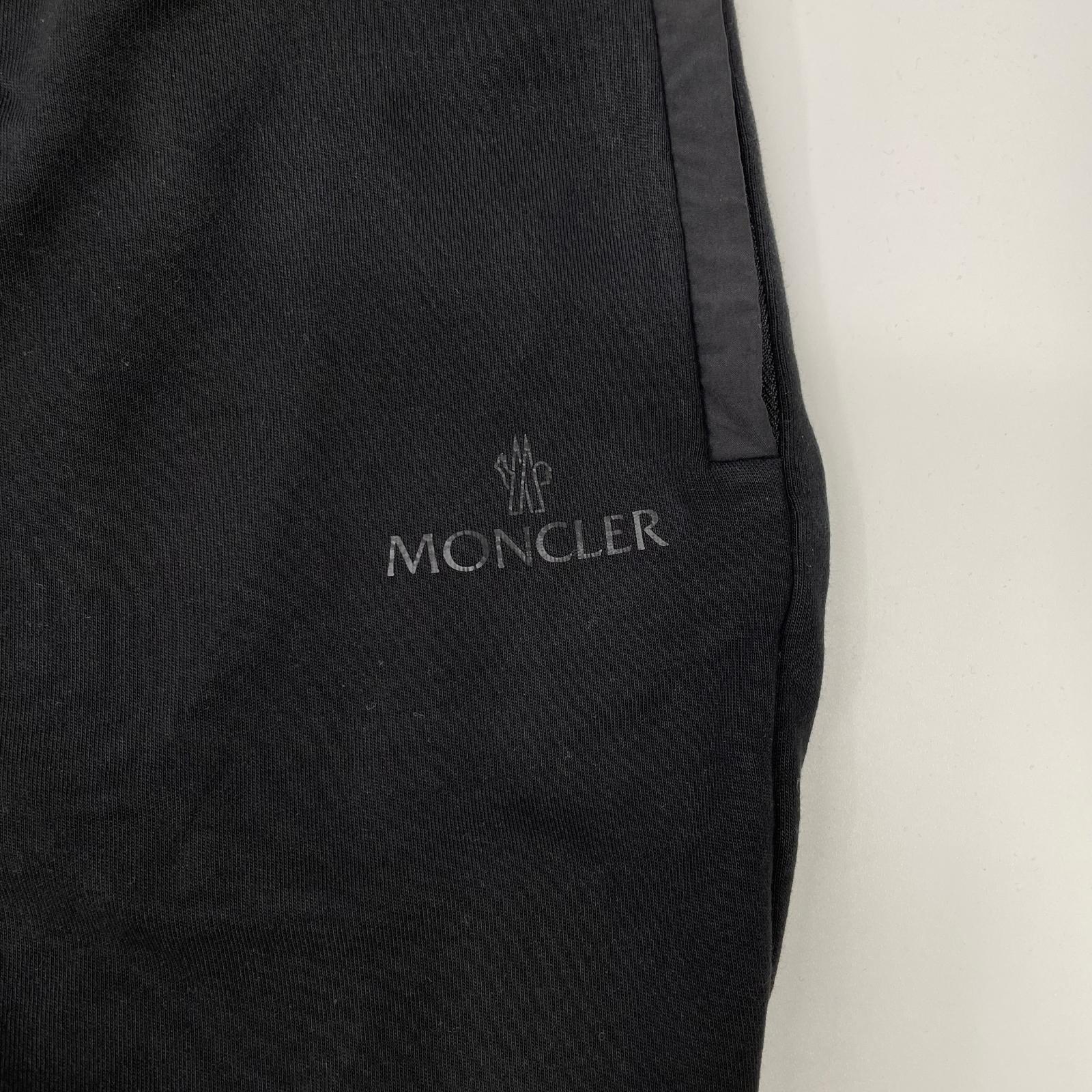 MONCLER モンクレール 2023 Black PANTALONE LUNGO Pants Bottoms