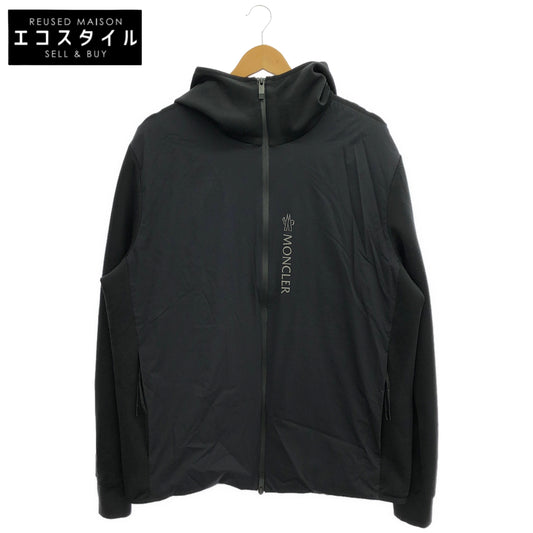 MONCLER モンクレール 23年 ブラック MAGLIA APERA ハイブリッド ダウンジャケット トップス