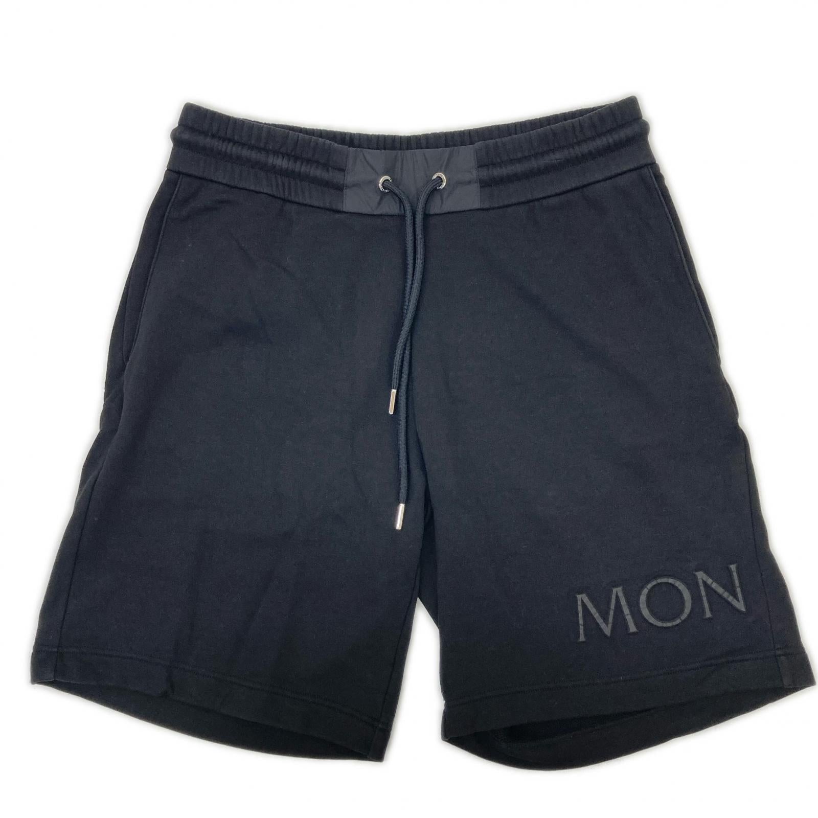 MONCLER モンクレール 22年 ブラック PANTALONE CORTO ハーフパンツ ボトムス