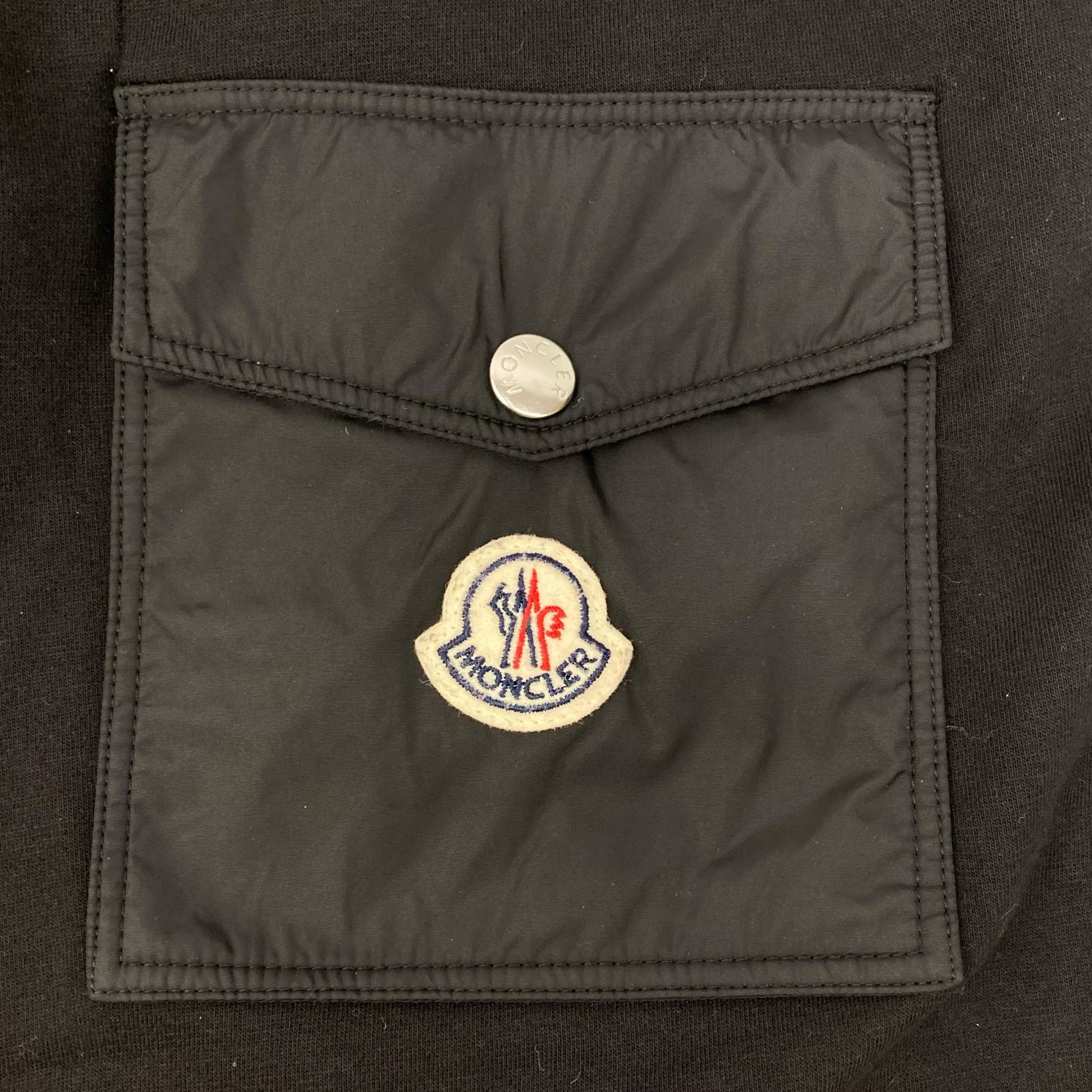 MONCLER モンクレール 22年 ブラック PANTALONE CORTO ハーフパンツ ボトムス