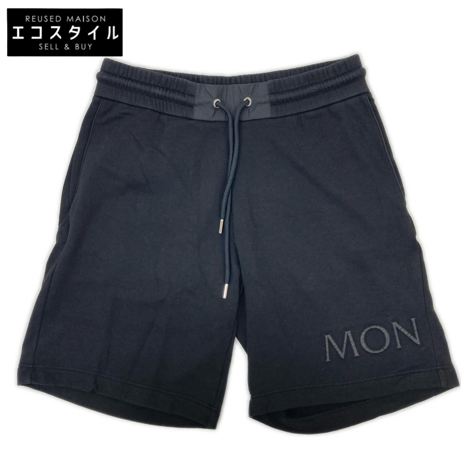 MONCLER モンクレール 22年 ブラック PANTALONE CORTO ハーフパンツ ボトムス
