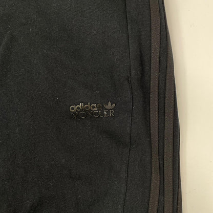 MONCLER モンクレール ×アディダス 22年 IJ8321 ブラック JERSEY BOTTOMS パンツ ボトムス