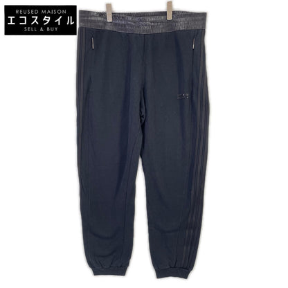 MONCLER モンクレール ×アディダス 22年 IJ8321 ブラック JERSEY BOTTOMS パンツ ボトムス