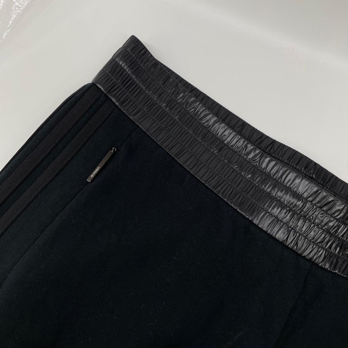 MONCLER モンクレール ×アディダス 22年 IJ8321 ブラック JERSEY BOTTOMS パンツ ボトムス