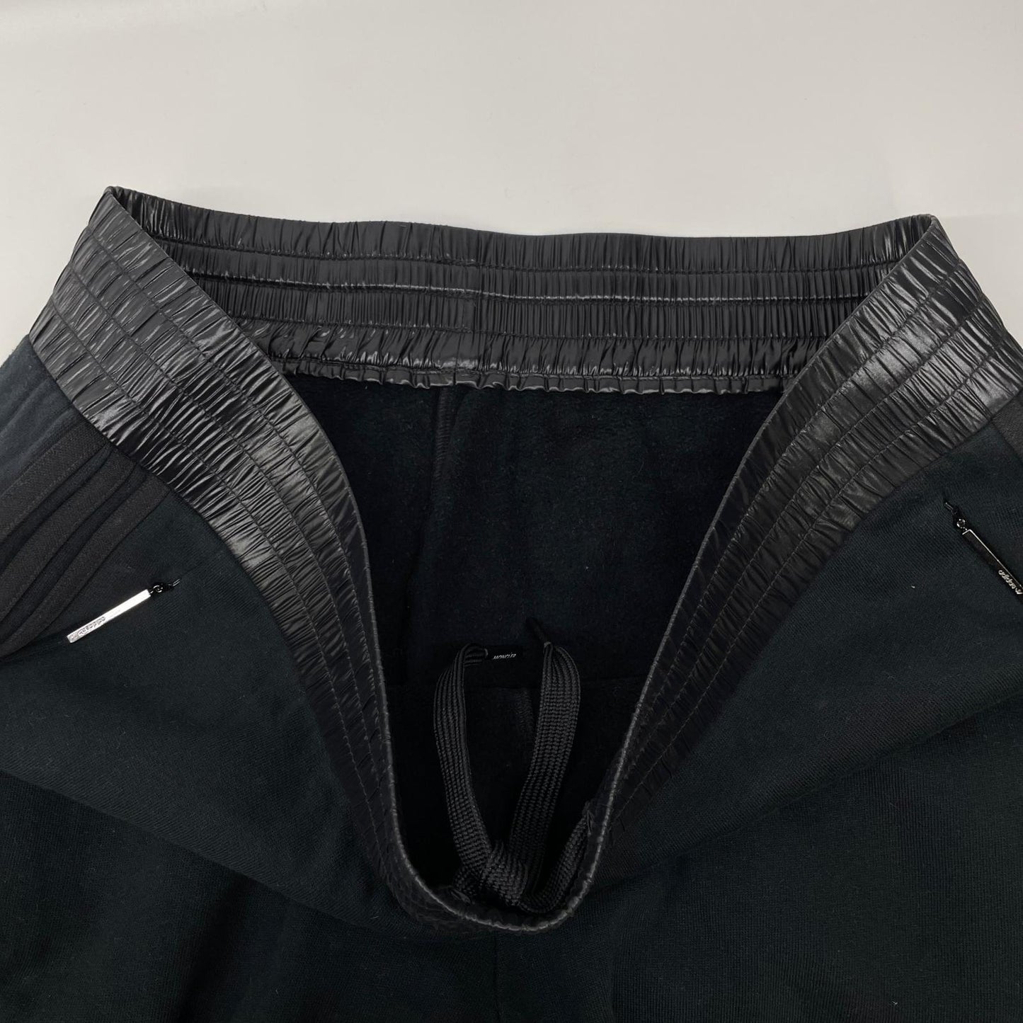 MONCLER モンクレール ×アディダス 22年 IJ8321 ブラック JERSEY BOTTOMS パンツ ボトムス
