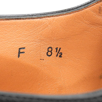 SANTONI サントーニ オックスフォード スクエア メダリオン シューズ メンズ ブラック 8 1/2 MCBO 10039 シューズ
