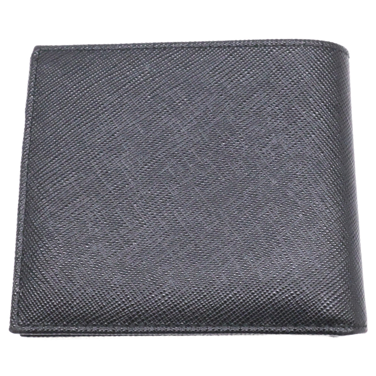 PRADA プラダ 【美品】2MO513 コインパース付きサフィアーノレザーウォレット 二つ折り財布（小銭入れなし）
