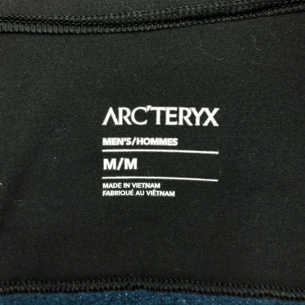 ARC'TERYX アークテリクス 25年 X000010360 ブルー Covert 1/2ジップネック フリースジャケット トップス