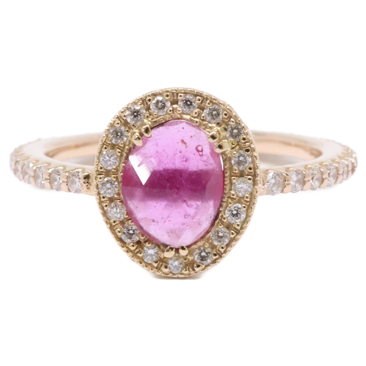 PonteVecchio ポンテヴェキオ K18 D0.86ct 0.40ct ダイヤ＆ルビー リング 指輪