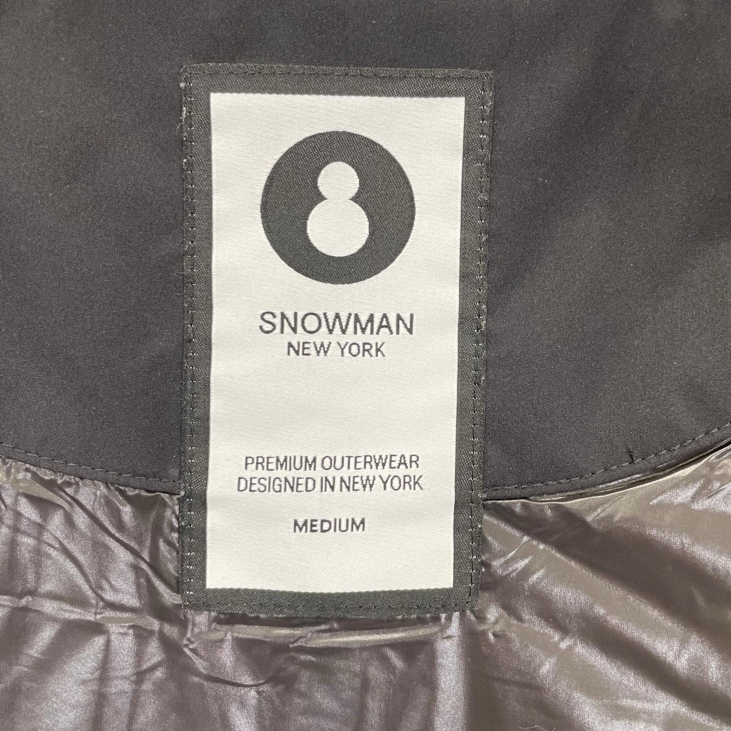 SNOWMAN NEW YORK スノーマン ニューヨーク SBSOriginal991 ブラック 中綿 ベスト ベスト