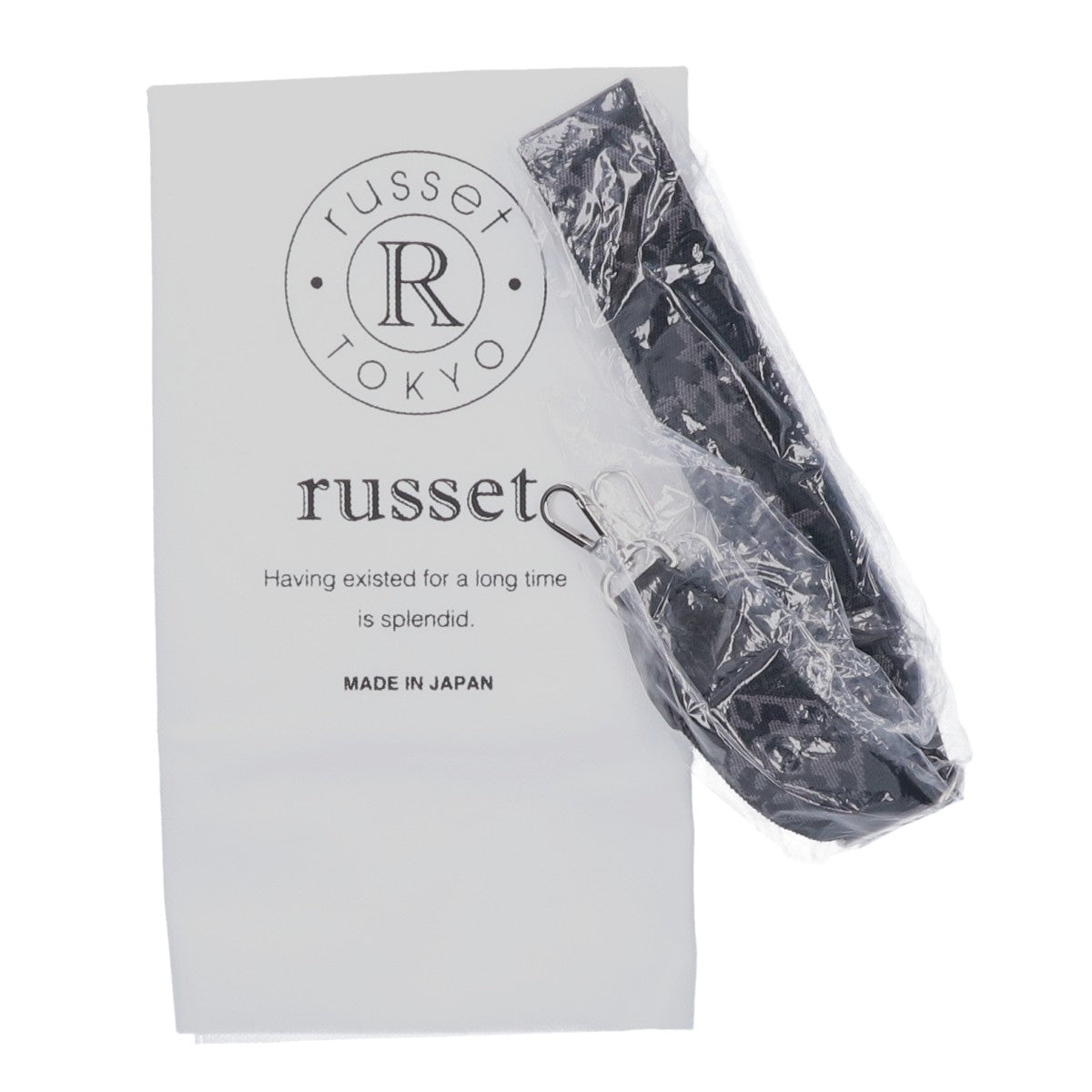 russet ラシット 【新品】CE-1711 ナイロンラフィア2WAYショルダー トートバッグ