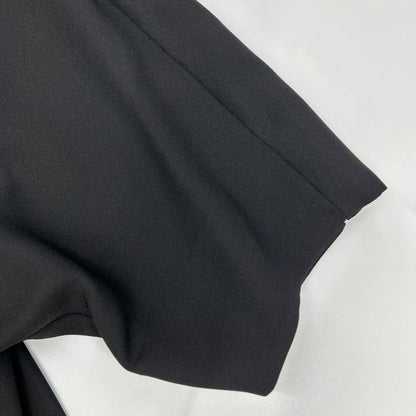 ICB アイシービー 26SS ブラック FluidBackSatin ハーフスリーブジャケット ジャケット