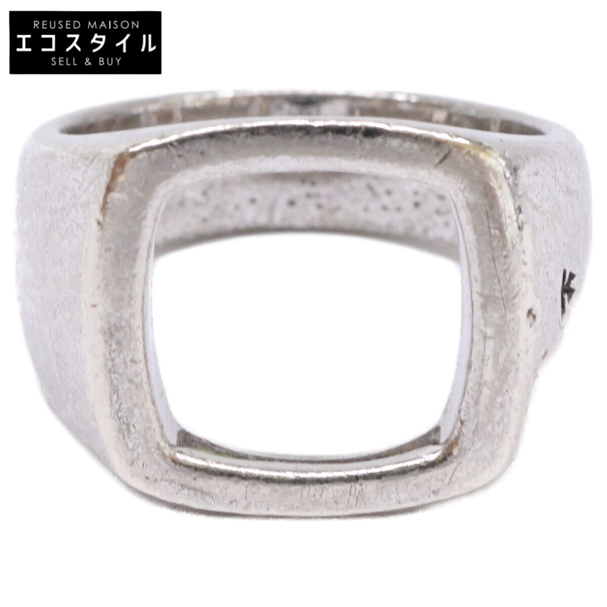 TOMWOOD Tom Wood 925 Cushion Open Ring