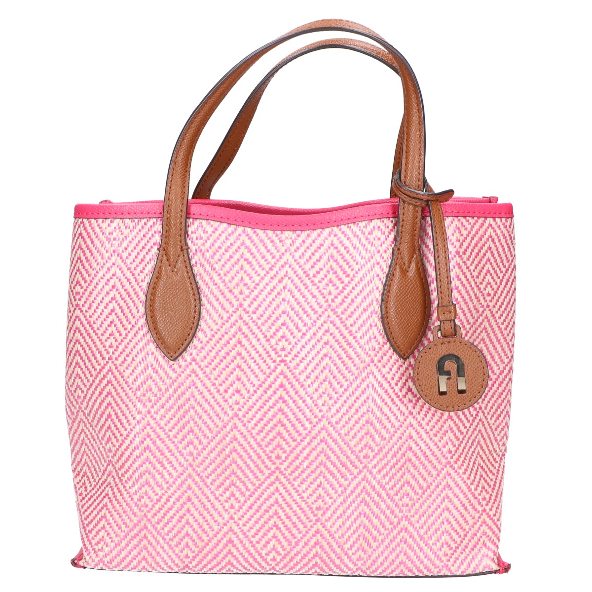 FURLA フルラ ERAエラ ヘリンボーン トートバッグ