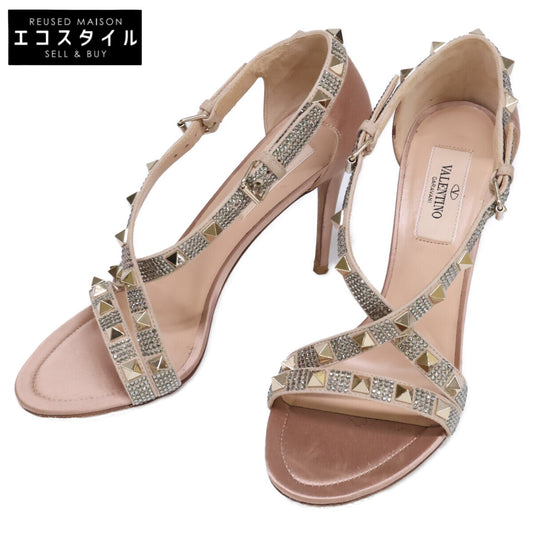 Valentino Garavani ヴァレンティノガラヴァーニ 【美品】MW2S0B82 ロックスタッズ ヒールパンプス シューズ
