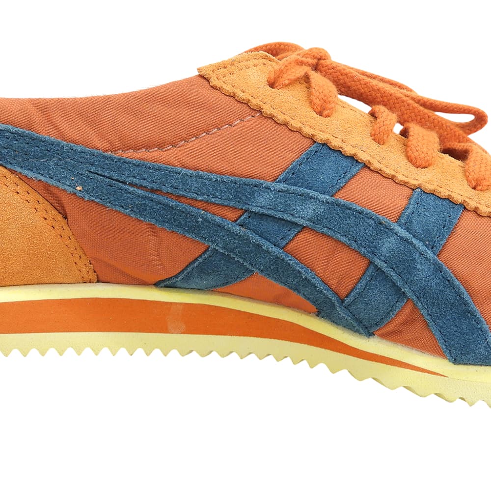 Onitsuka Taiger オニツカタイガー 美品 CORSAIR VIN ローカットスニーカー シューズ レディース オレンジ 23.5cm TH321N シューズ
