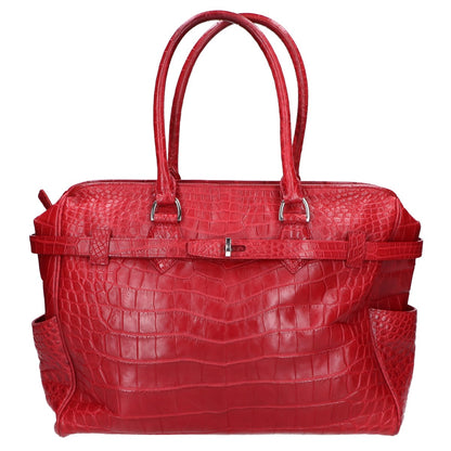 LE'SAC Le Sac crocodile handbag