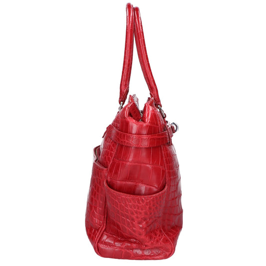 LE'SAC レザック クロコダイル ハンドバッグ
