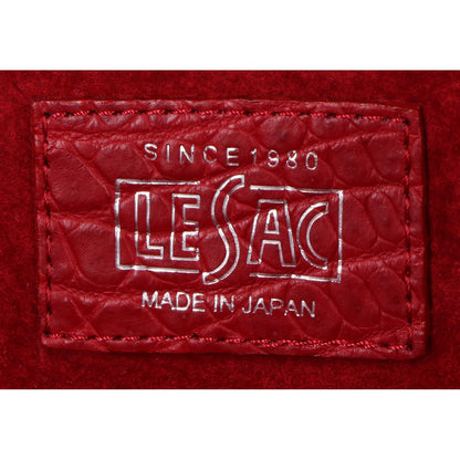 LE'SAC Le Sac crocodile handbag