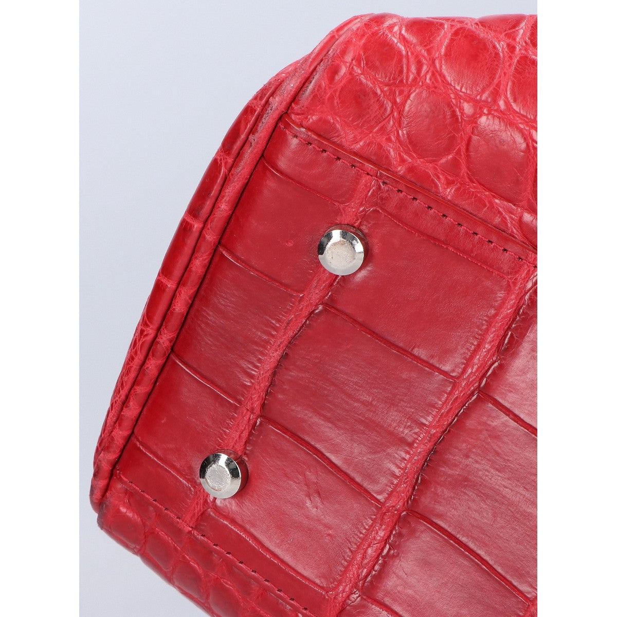 LE'SAC Le Sac crocodile handbag