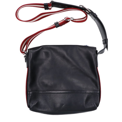 BALLY バリー 【美品】レザー ワッペン付 ショルダーバッグ