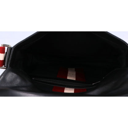 BALLY バリー 【美品】レザー ワッペン付 ショルダーバッグ
