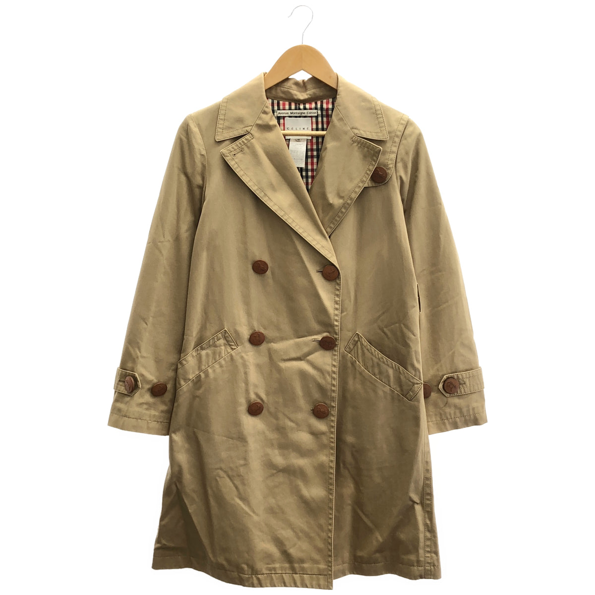CELINE セリーヌ 28A29/1727 ベージュ AvenueMontaigneEdition トレンチコート トップス