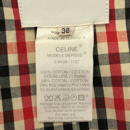 CELINE セリーヌ 28A29/1727 ベージュ AvenueMontaigneEdition トレンチコート トップス