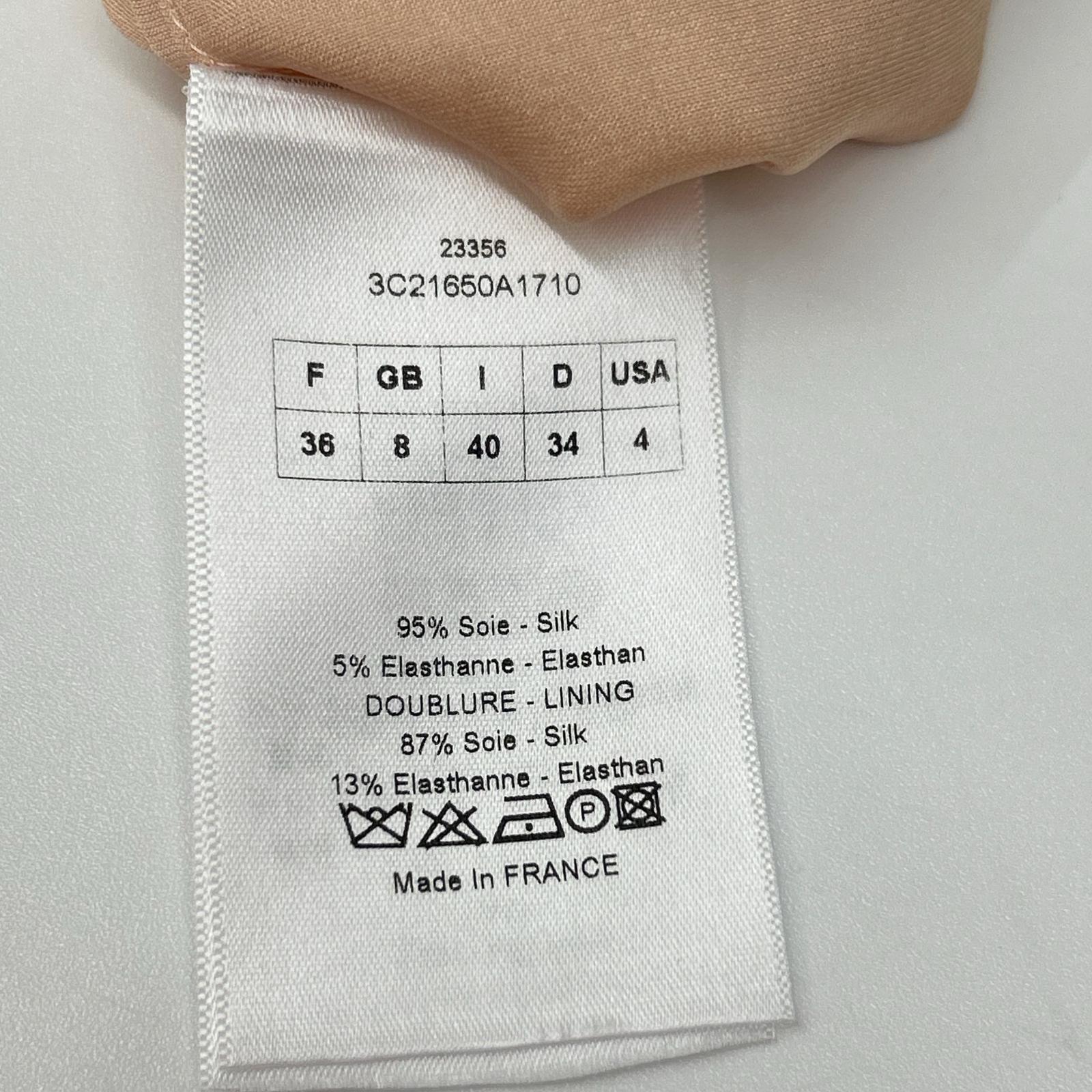 Christian Dior クリスチャンディオール 3C21650A1710 ピンク ノースリーブワンピースドレス ワンピース