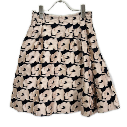 Christian Dior クリスチャンディオール ラフシモンズ期　3H21306A1710 ピンク シルク混 フローラル スカート スカート