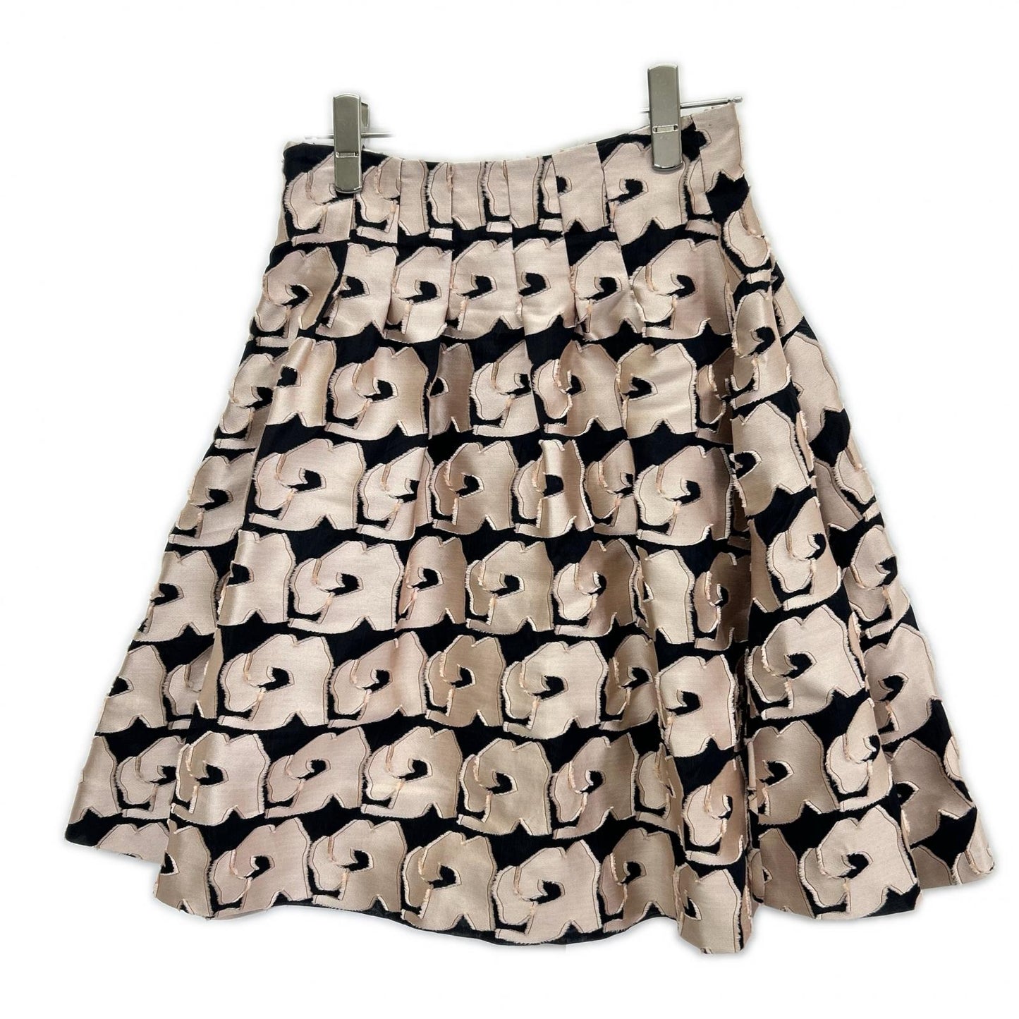 Christian Dior クリスチャンディオール ラフシモンズ期　3H21306A1710 ピンク シルク混 フローラル スカート スカート