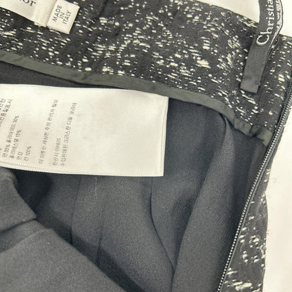 Christian Dior クリスチャンディオール 4C21354F1312 ブラック コットン スカート スカート