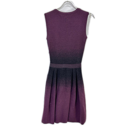 Christian Dior クリスチャンディオール ラフシモンズ期　12AW 2A24601AM524 パープル ウール ドレスワンピース ワンピース