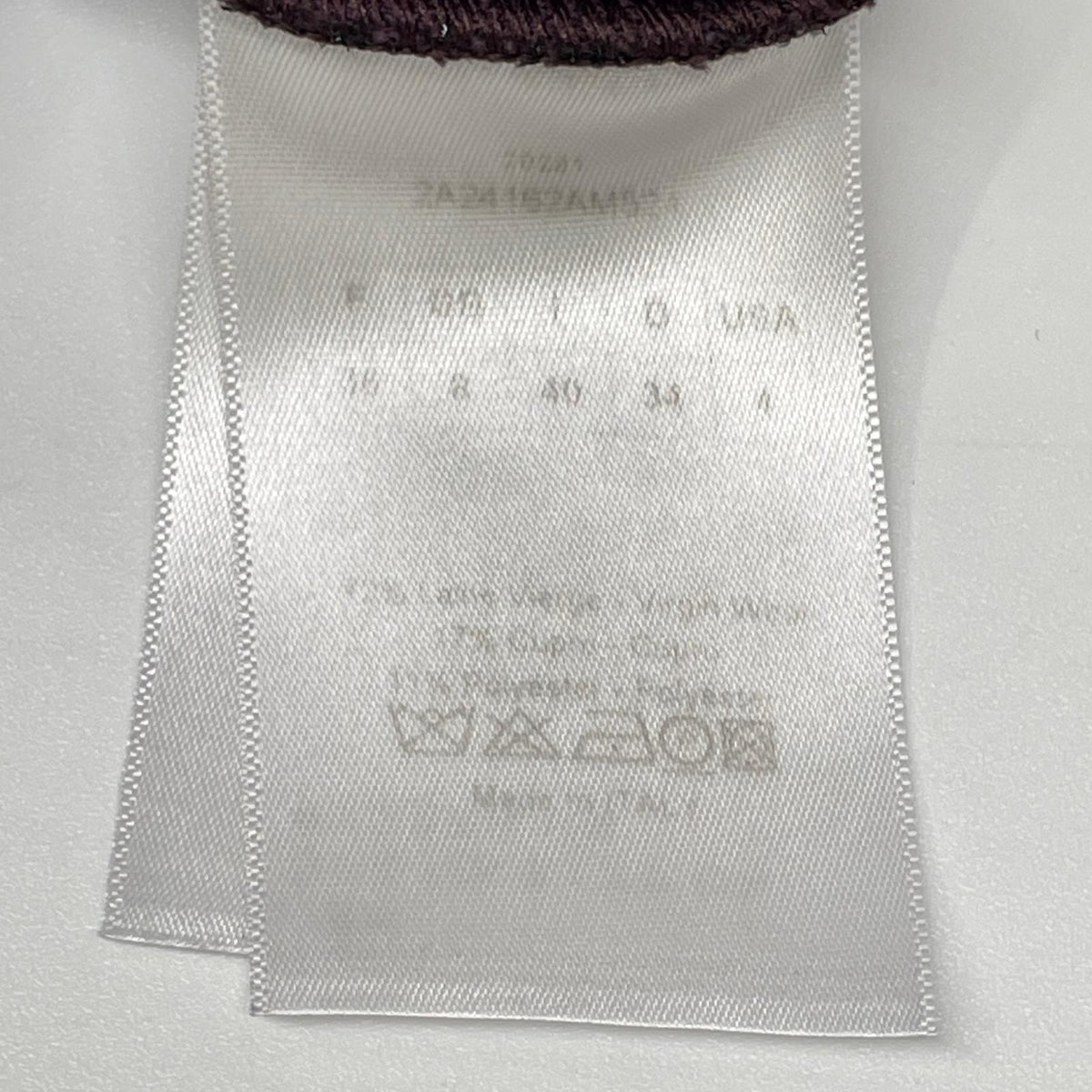 Christian Dior クリスチャンディオール 12AW 2A24162AM524 ボルドー ウール カーディガン トップス
