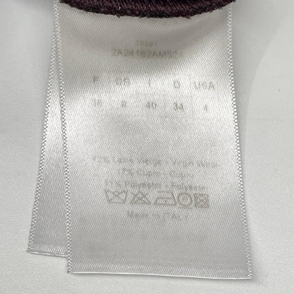 Christian Dior クリスチャンディオール 12AW 2A24162AM524 ボルドー ウール カーディガン トップス
