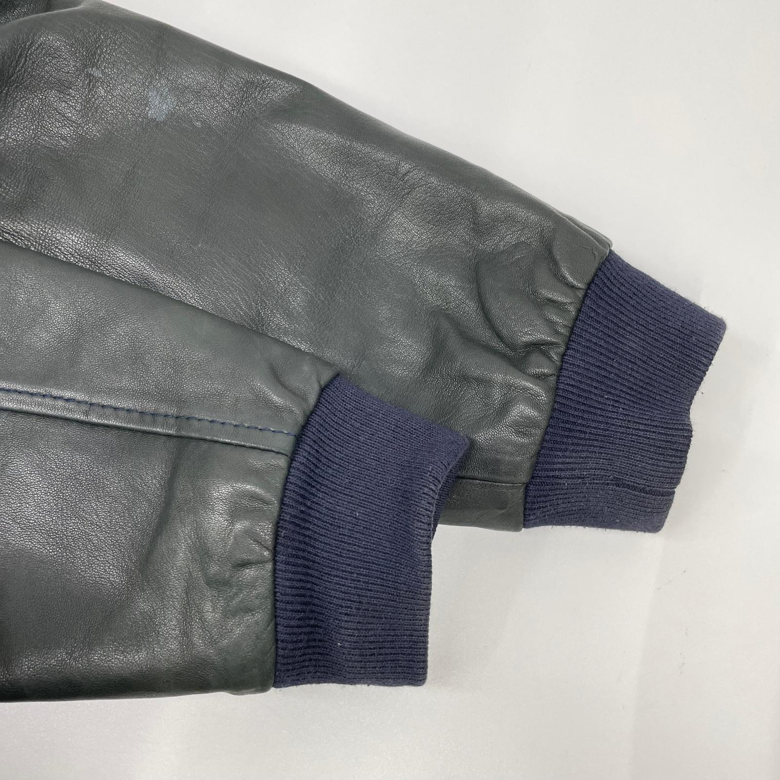 ETRO エトロ 172-1L503-9878 ブラック ラムレザー 裏地ベア ジャケット ジャケット