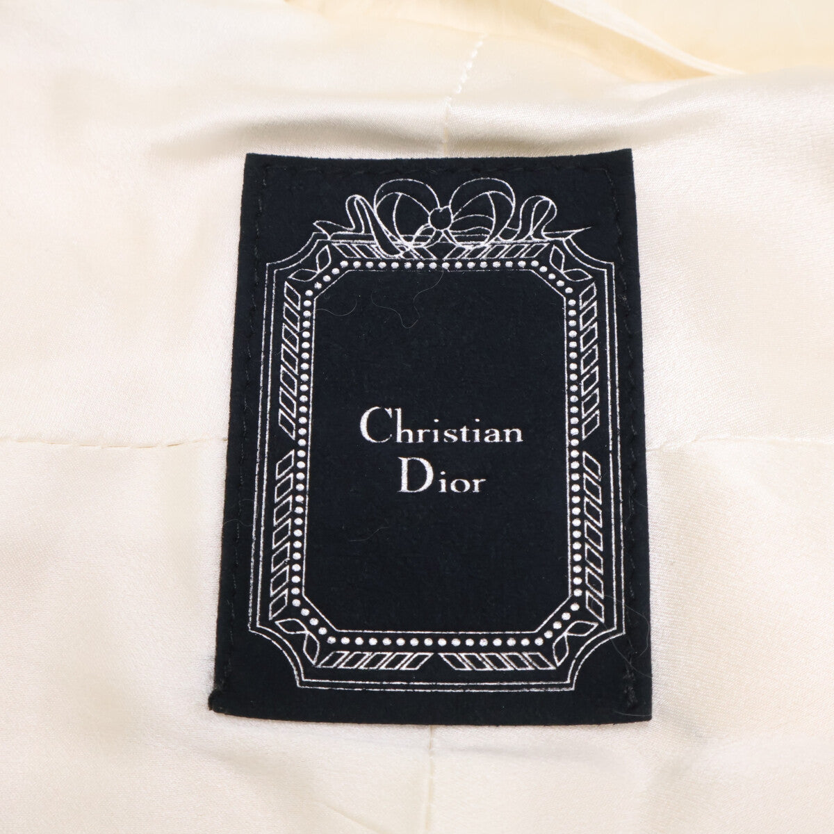 Christian Dior クリスチャンディオール 08AW 8ISFU2403 ラビットファー ショール / マフラー