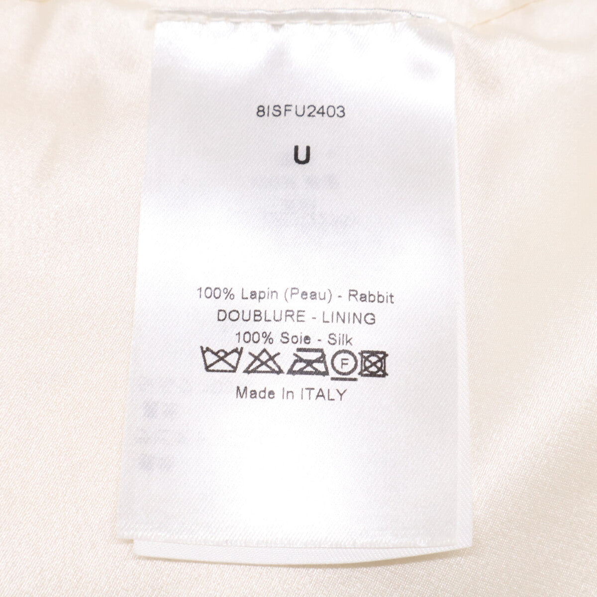 Christian Dior クリスチャンディオール 08AW 8ISFU2403 ラビットファー ショール / マフラー