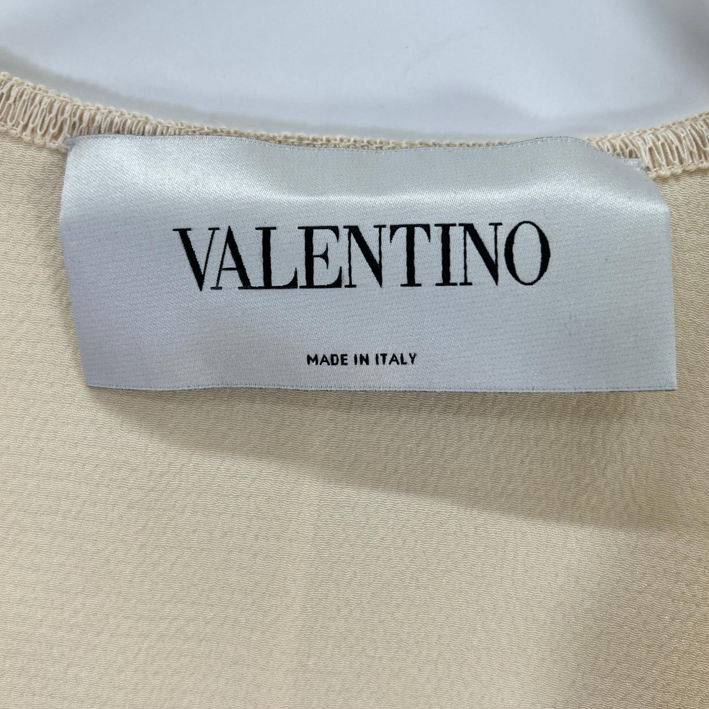 VALENTINO ヴァレンティノ PB0VAHD13H3 アイボリー レイヤード ワンピース ワンピース