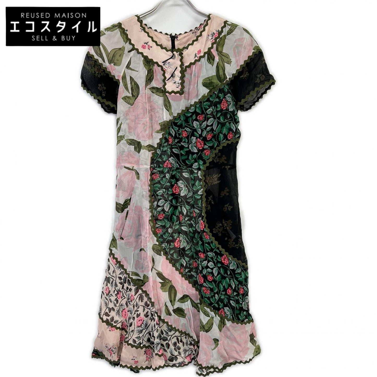 COACH コーチ 16SS マルチカラー Mixed Print Circle Dress ワンピース ワンピース