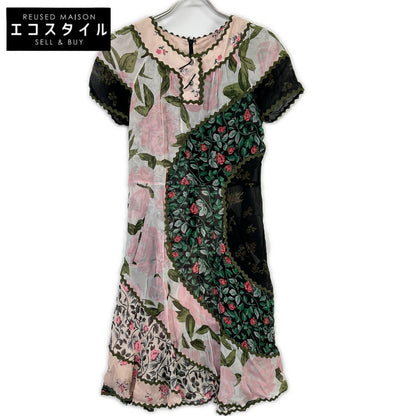 COACH コーチ 16SS マルチカラー Mixed Print Circle Dress ワンピース ワンピース