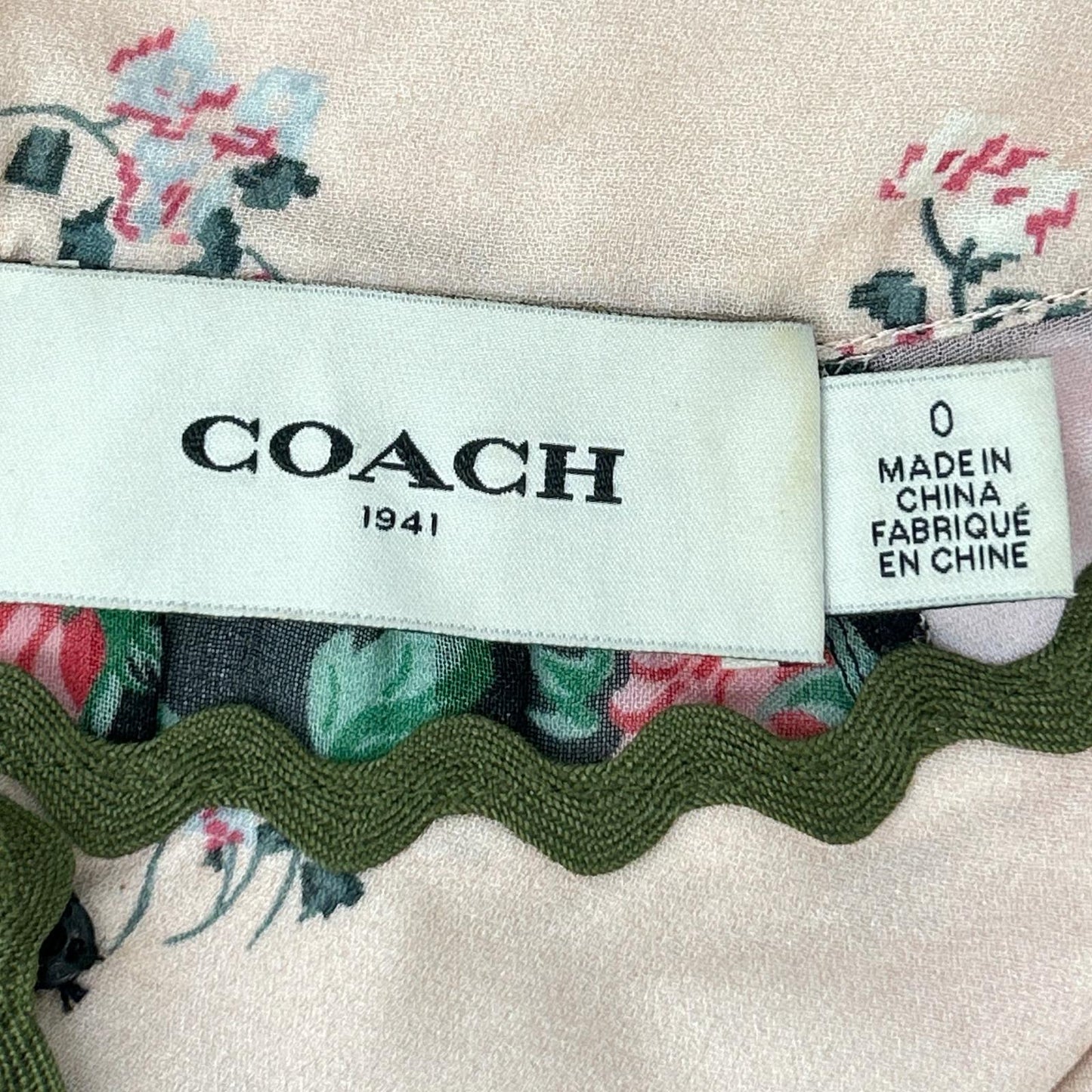 COACH コーチ 16SS マルチカラー Mixed Print Circle Dress ワンピース ワンピース
